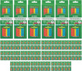 Ticonderoga Wooden Pencils, Pre-Sharpened #2 HB Soft, Neon Colors by Ticonderoga