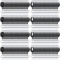 Honoson 170 Pcs Heavy Duty Retractable Badge Reels Batch ID Badge Holder by Honoson