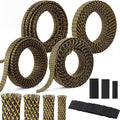 Tatuo 151 ft Expandable Braided Cable Sleeve Multi Size Braided Wire Sleeve by Tatuo