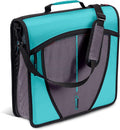 Case-it Mighty Zip Tab School Zipper Binder | 3-Inch O-Rings, 600-Sheet Capacity by Case-it