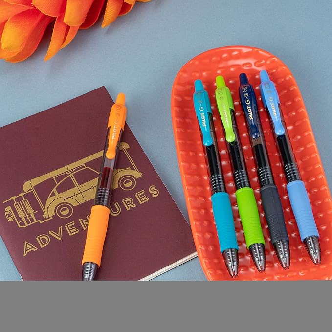 Pilot G2 Premium Retractable Gel-Ink Rolling Ball Pens, Bold Point, 1.0 Gel Pens - Image 5
