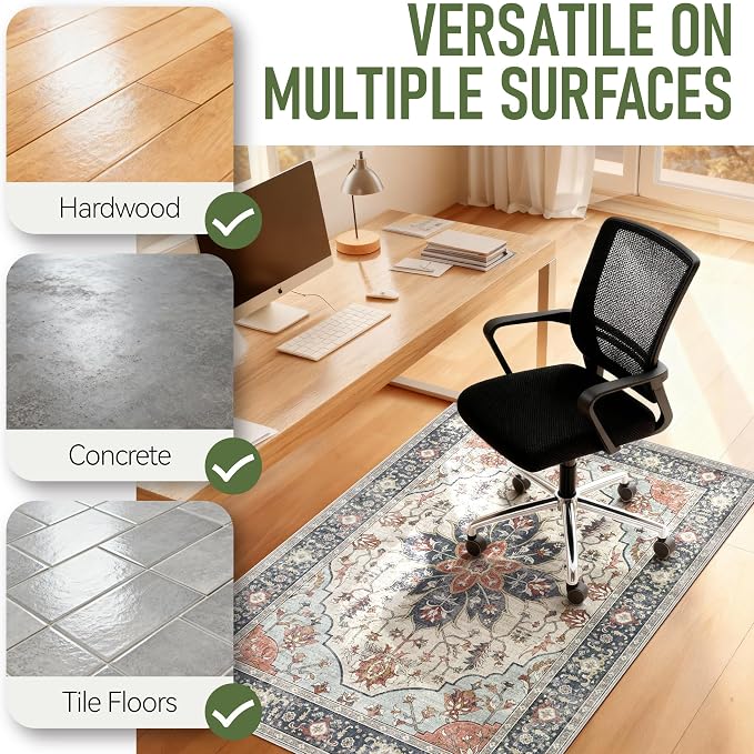 36"x48" Office Chair Mat for Hardwood, Under Desk Chair Mat for Home Office - Image 7