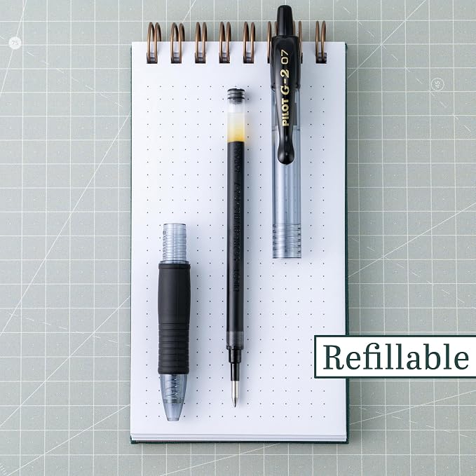 Pilot G2 Premium Refillable and Retractable Rolling Ball Colored Gel Pens - Image 2