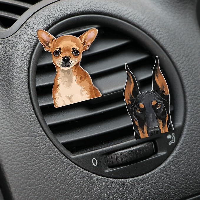WIRESTER Fresh Scented Car Air Freshener Vent Clip, Decorative Accessories - Image 5