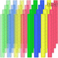 12 Inch Plastic Rulers, Ideal Back to School Office Home Supplies by Duchong