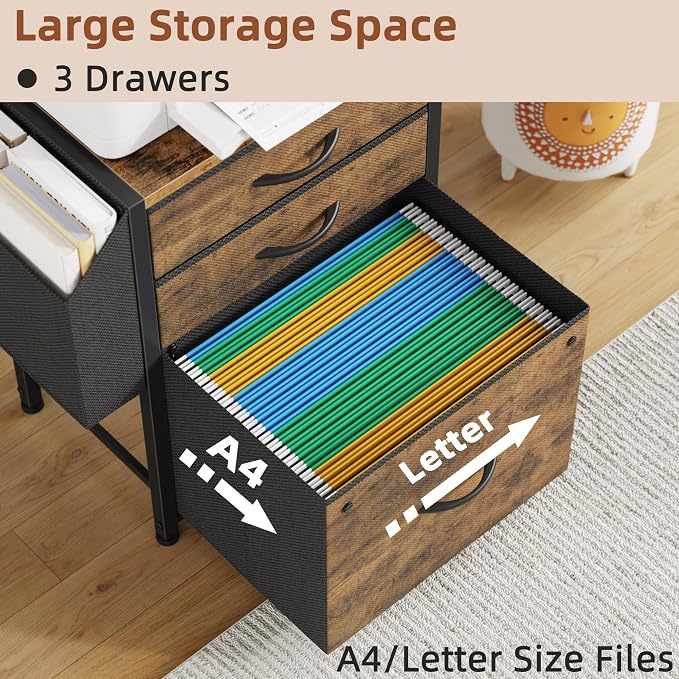 HIGDBFE 3 Drawer File Cabinet - Image 7