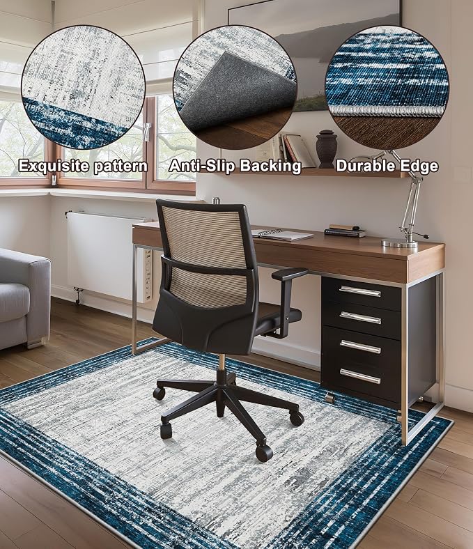 chakme Office Chair Mat for Hardwood Floor, Machine Wash - Image 5