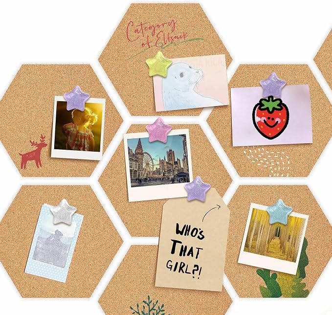 Cute Push Pins - 30Pcs Star Decorative Push Pins Thumb Tacks - Image 4