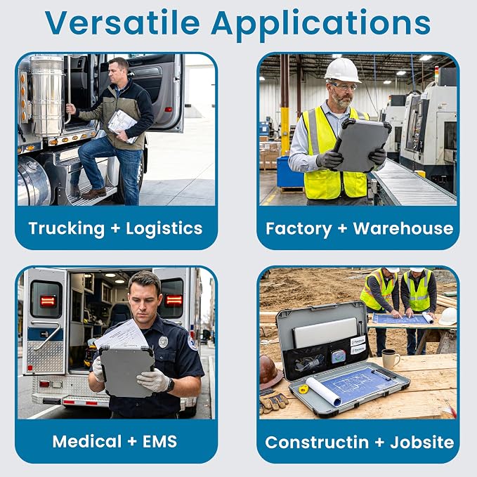 Flambeau Heavy-Duty Contractor Clipboard Document Holder, Portable Storage - Image 7