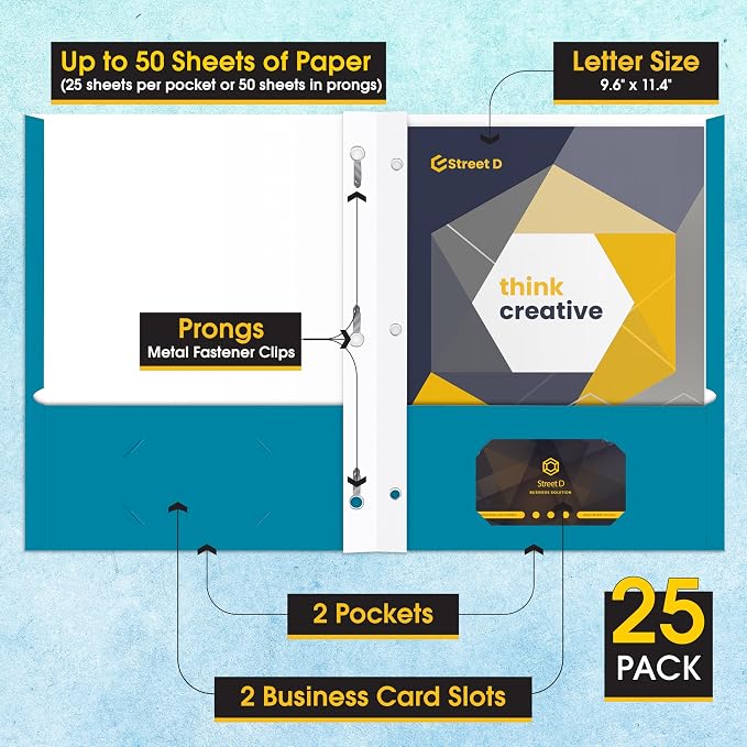 2 Pocket Portfolio Folders - Image 2