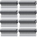 Honoson 110 Pcs Heavy Duty Retractable Badge Reels Batch ID Badge Holder by Honoson