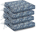 IPYNBAP Outdoor Chair Cushions Set of 4 -Waterproof Outdoor Seat Cushions by IPYNBAP