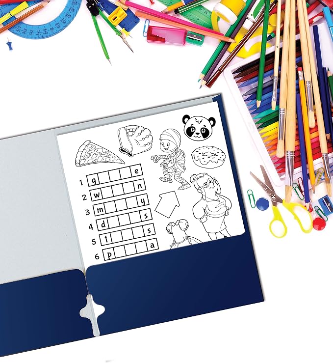 Better Office Products Blue Folders - Image 7