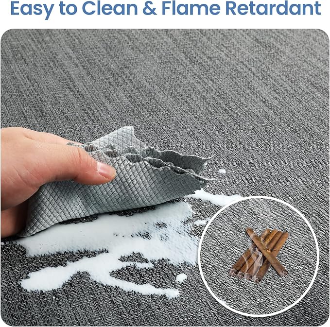 Chair Mat for Hardwood Floor, Anti Slip, Computer Chair Desk Mat, Floor - Image 6