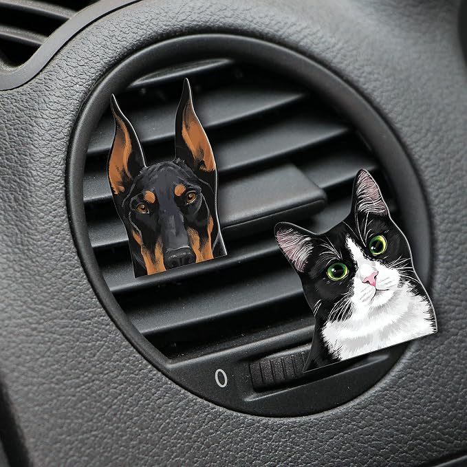 WIRESTER Fresh Scented Car Air Freshener Vent Clip, Decorative Accessories - Image 5