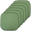 Sweet Home Collection Cushion Memory Foam Chair Pads Honeycomb Nonslip Back by SweetHomeCollection