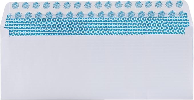 Aimoh #10 Security SelfSeal Envelopes – 20 Qty |No Window, 4⅛ x 9½", 24 LB - Image 5