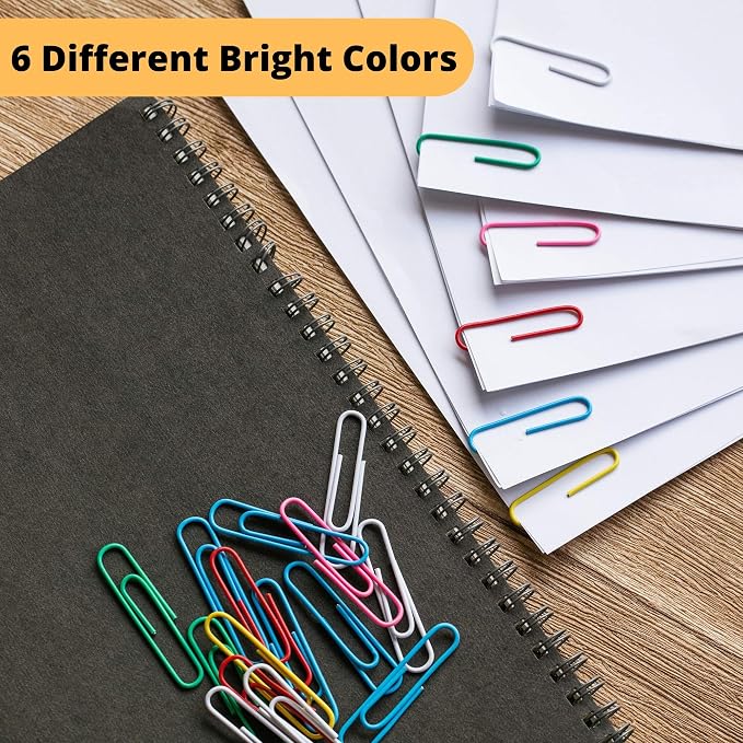 Mr. Pen- Paper Clips, 450 Pack, Paper Clips Assorted Sizes - Image 5
