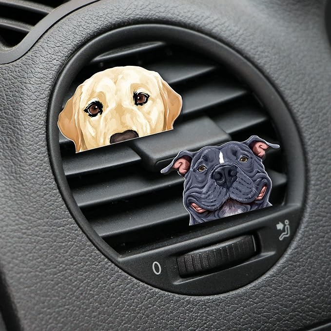 WIRESTER Fresh Scented Car Air Freshener Vent Clip, Decorative Accessories - Image 5