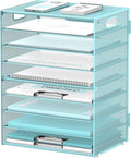 DALTACK 9-Tier Paper Organizer for Desk, Mesh Letter Tray Desk Organizer by DALTACK
