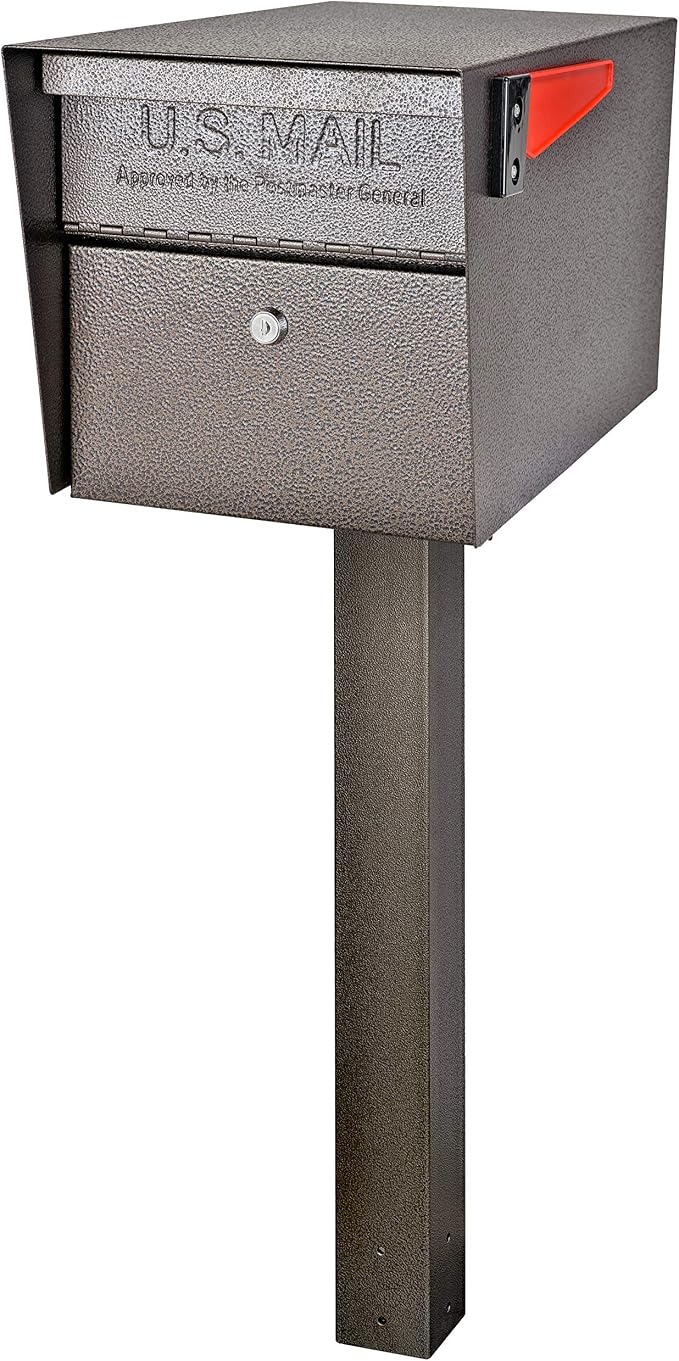 Mail Boss 7123, Bronze In-Ground Mounting Post, - Image 2