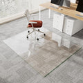 Koonmi Chair Mat for Carpet, Tempered Glass 54"x72" Office Chair Mat, Glass by KOONMI
