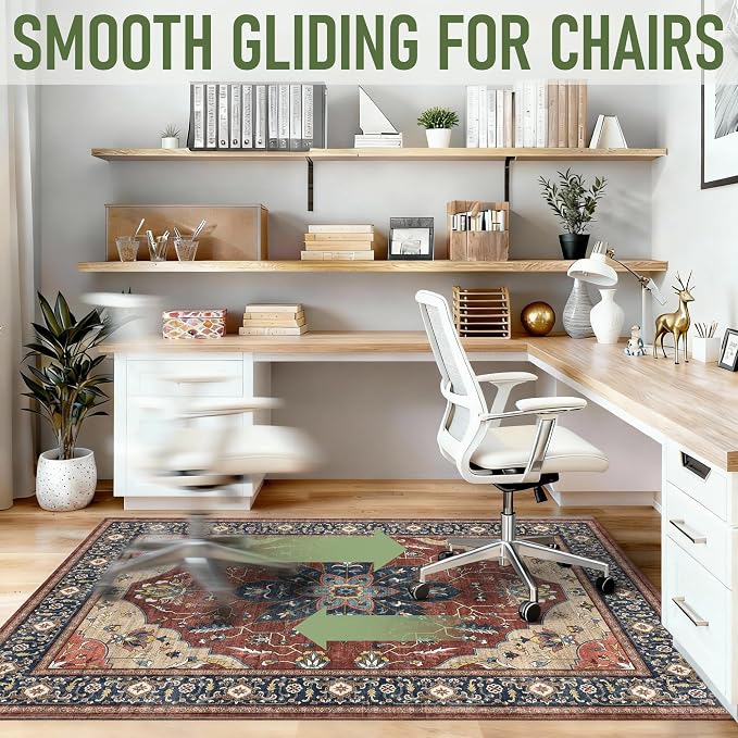 36"x48" Office Chair Mat for Hardwood, Under Desk Chair Mat for Home Office - Image 6