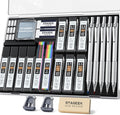 STAGEEK 25PCS Art Mechanical Pencil Set, Eraser by STAGEEK