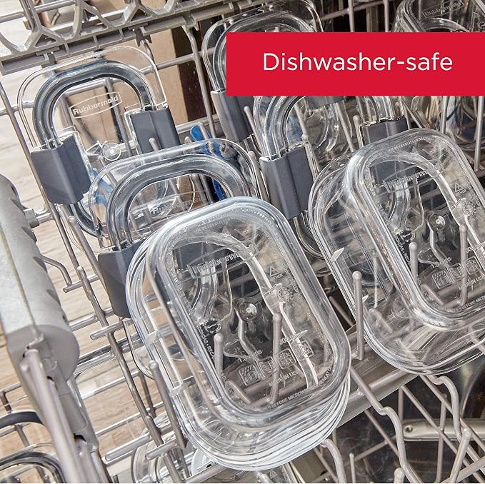 Rubbermaid Brilliance BPA Free 44-Piece Food Storage Containers Set Airtight - Image 8
