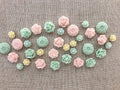 24Pcs Decorative Pushpins, Cork Board Tacks, Bulletin Board Tacks, Thumb Tack by Temoyj