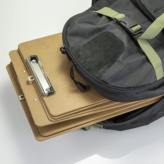 Officemate Recycled Legal Size Wood Clipboard, Low Profile Clip - Image 5