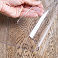 OstepDecor Clear Table Cover Protector 29 x 59 Inch, 1.5mm Thick Plastic Table by OstepDecor